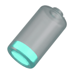 A battery running low